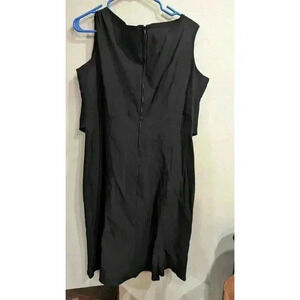 Pinup Couture black sleeveless dress with belt, new with tags, size 4x